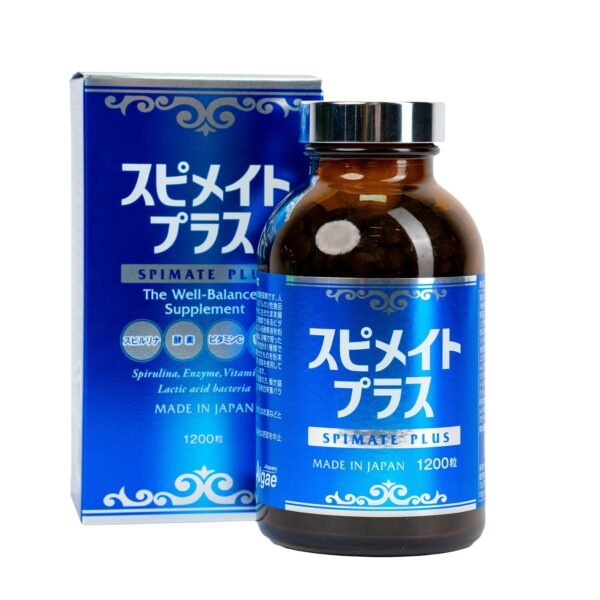 Thực phẩm bảo vệ sức khỏe: Tảo  Spimate Plus hỗ trợ tăng cường sức khỏe (hộp 1200v) - Image 8